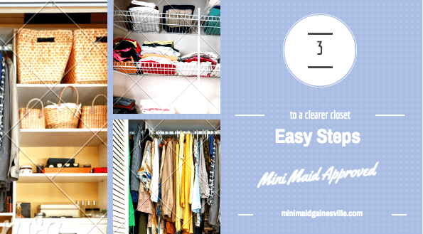 3 Easy Steps to a Clearer Closet