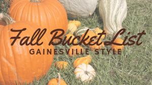 The Gainesville Fall Bucket List