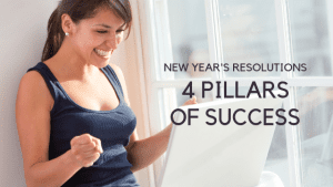 Four Pillars of Success for Your New Year’s Resolution