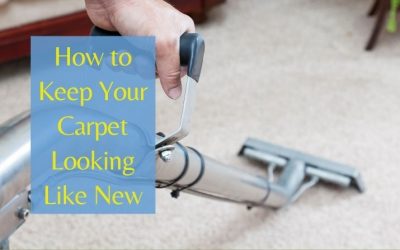 How to Keep Your Carpet Looking Like New