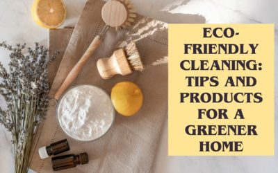 Eco-Friendly Cleaning: Tips and Products for a Greener Home