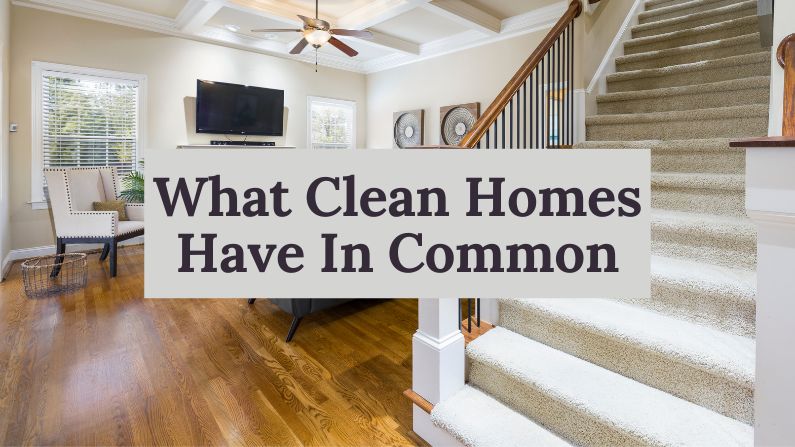 What Clean Homes Have in Common